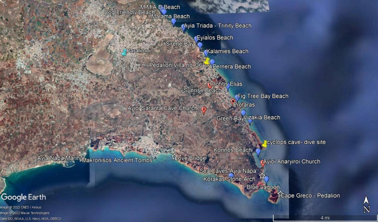 Pedalion Villa Protaras Dış mekan fotoğraf